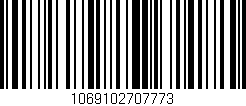 Código de barras (EAN, GTIN, SKU, ISBN): '1069102707773'