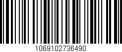 Código de barras (EAN, GTIN, SKU, ISBN): '1069102736490'