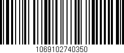 Código de barras (EAN, GTIN, SKU, ISBN): '1069102740350'
