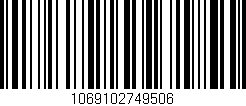 Código de barras (EAN, GTIN, SKU, ISBN): '1069102749506'