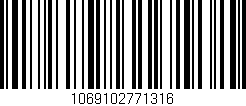 Código de barras (EAN, GTIN, SKU, ISBN): '1069102771316'