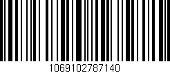 Código de barras (EAN, GTIN, SKU, ISBN): '1069102787140'
