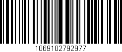 Código de barras (EAN, GTIN, SKU, ISBN): '1069102792977'