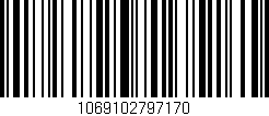 Código de barras (EAN, GTIN, SKU, ISBN): '1069102797170'