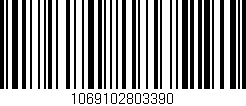 Código de barras (EAN, GTIN, SKU, ISBN): '1069102803390'
