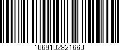 Código de barras (EAN, GTIN, SKU, ISBN): '1069102821660'