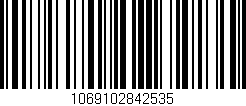 Código de barras (EAN, GTIN, SKU, ISBN): '1069102842535'