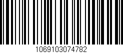 Código de barras (EAN, GTIN, SKU, ISBN): '1069103074782'