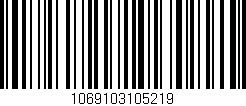 Código de barras (EAN, GTIN, SKU, ISBN): '1069103105219'