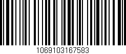 Código de barras (EAN, GTIN, SKU, ISBN): '1069103167583'