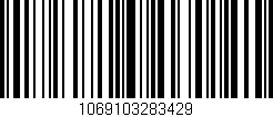 Código de barras (EAN, GTIN, SKU, ISBN): '1069103283429'