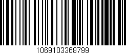 Código de barras (EAN, GTIN, SKU, ISBN): '1069103368799'