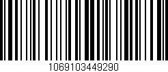 Código de barras (EAN, GTIN, SKU, ISBN): '1069103449290'