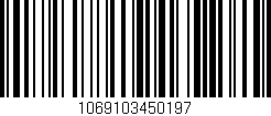 Código de barras (EAN, GTIN, SKU, ISBN): '1069103450197'