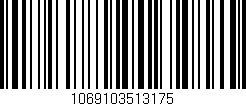 Código de barras (EAN, GTIN, SKU, ISBN): '1069103513175'