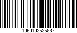 Código de barras (EAN, GTIN, SKU, ISBN): '1069103535887'