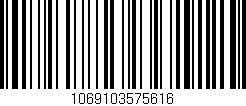 Código de barras (EAN, GTIN, SKU, ISBN): '1069103575616'