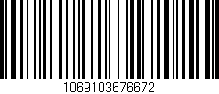Código de barras (EAN, GTIN, SKU, ISBN): '1069103676672'