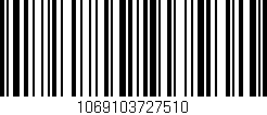 Código de barras (EAN, GTIN, SKU, ISBN): '1069103727510'