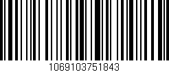 Código de barras (EAN, GTIN, SKU, ISBN): '1069103751843'