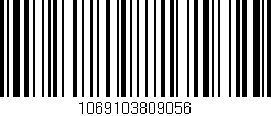 Código de barras (EAN, GTIN, SKU, ISBN): '1069103809056'