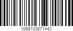 Código de barras (EAN, GTIN, SKU, ISBN): '1069103871442'