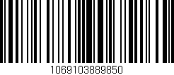 Código de barras (EAN, GTIN, SKU, ISBN): '1069103889850'
