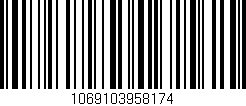 Código de barras (EAN, GTIN, SKU, ISBN): '1069103958174'