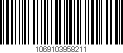 Código de barras (EAN, GTIN, SKU, ISBN): '1069103958211'
