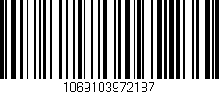 Código de barras (EAN, GTIN, SKU, ISBN): '1069103972187'