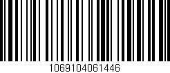 Código de barras (EAN, GTIN, SKU, ISBN): '1069104061446'