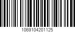 Código de barras (EAN, GTIN, SKU, ISBN): '1069104201125'