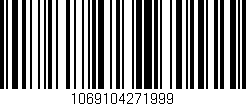 Código de barras (EAN, GTIN, SKU, ISBN): '1069104271999'