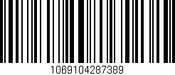 Código de barras (EAN, GTIN, SKU, ISBN): '1069104287389'