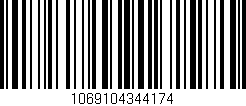 Código de barras (EAN, GTIN, SKU, ISBN): '1069104344174'
