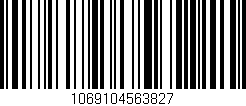 Código de barras (EAN, GTIN, SKU, ISBN): '1069104563827'