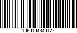 Código de barras (EAN, GTIN, SKU, ISBN): '1069104640177'