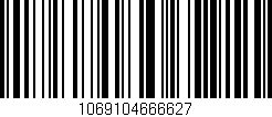 Código de barras (EAN, GTIN, SKU, ISBN): '1069104666627'