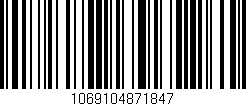 Código de barras (EAN, GTIN, SKU, ISBN): '1069104871847'