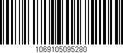 Código de barras (EAN, GTIN, SKU, ISBN): '1069105095280'