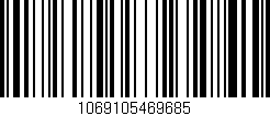 Código de barras (EAN, GTIN, SKU, ISBN): '1069105469685'