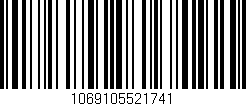 Código de barras (EAN, GTIN, SKU, ISBN): '1069105521741'