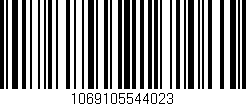 Código de barras (EAN, GTIN, SKU, ISBN): '1069105544023'