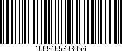 Código de barras (EAN, GTIN, SKU, ISBN): '1069105703956'