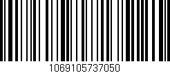 Código de barras (EAN, GTIN, SKU, ISBN): '1069105737050'
