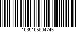 Código de barras (EAN, GTIN, SKU, ISBN): '1069105804745'