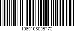 Código de barras (EAN, GTIN, SKU, ISBN): '1069106035773'