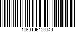 Código de barras (EAN, GTIN, SKU, ISBN): '1069106138948'