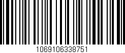 Código de barras (EAN, GTIN, SKU, ISBN): '1069106338751'