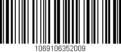 Código de barras (EAN, GTIN, SKU, ISBN): '1069106352009'